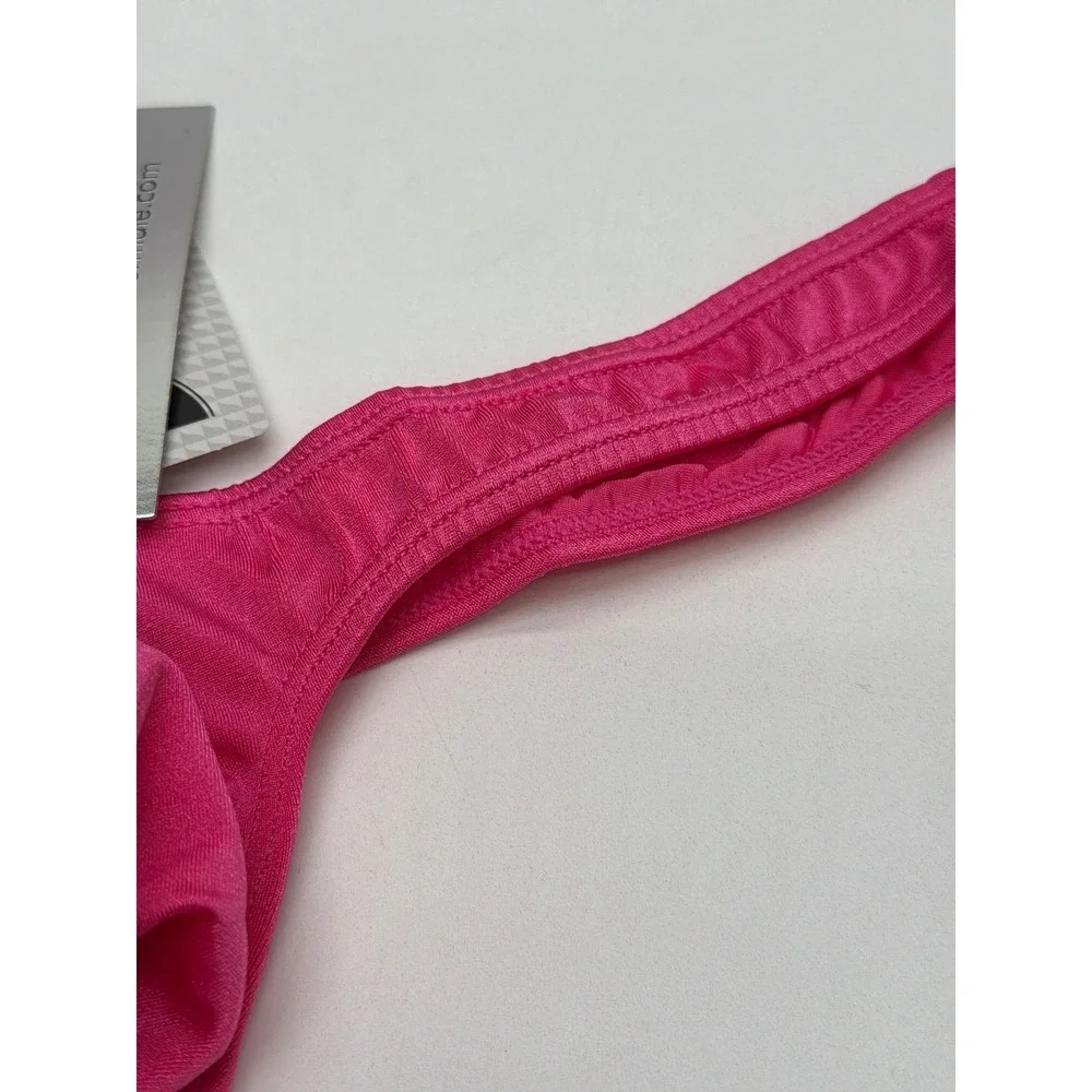 Cover Male Mens Pink Low Rise Contoured Pouch Thong Underwear XL New
